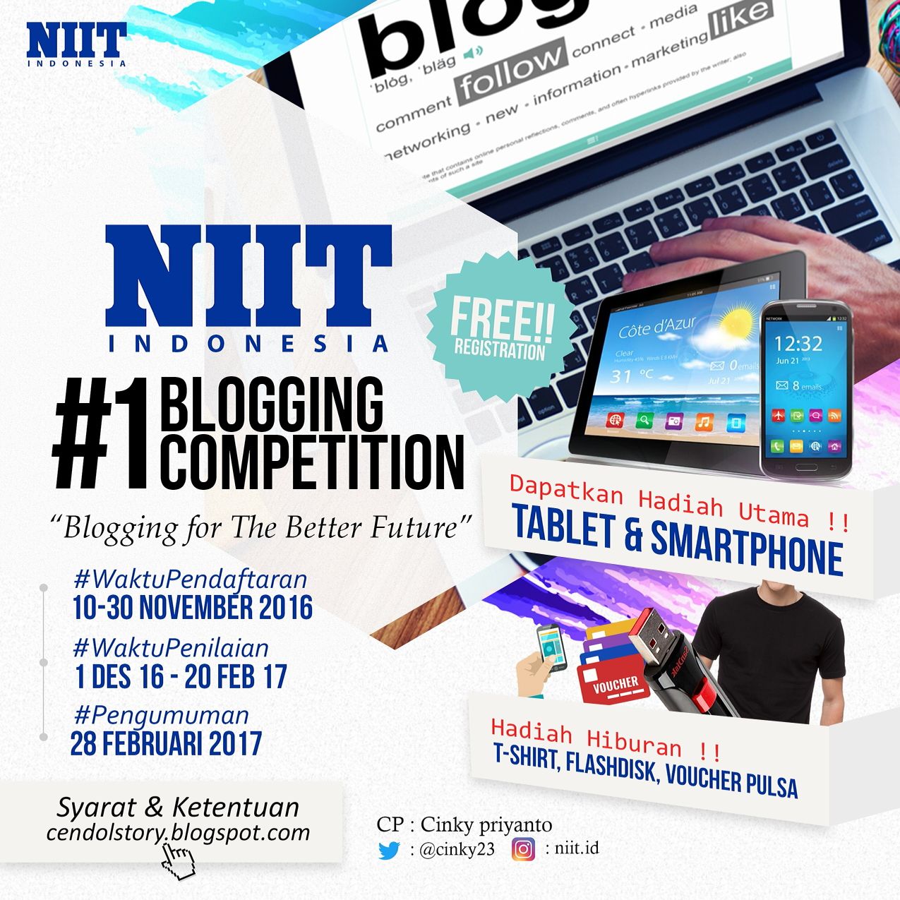 NIIT Indonesia #1 Blogging Competition