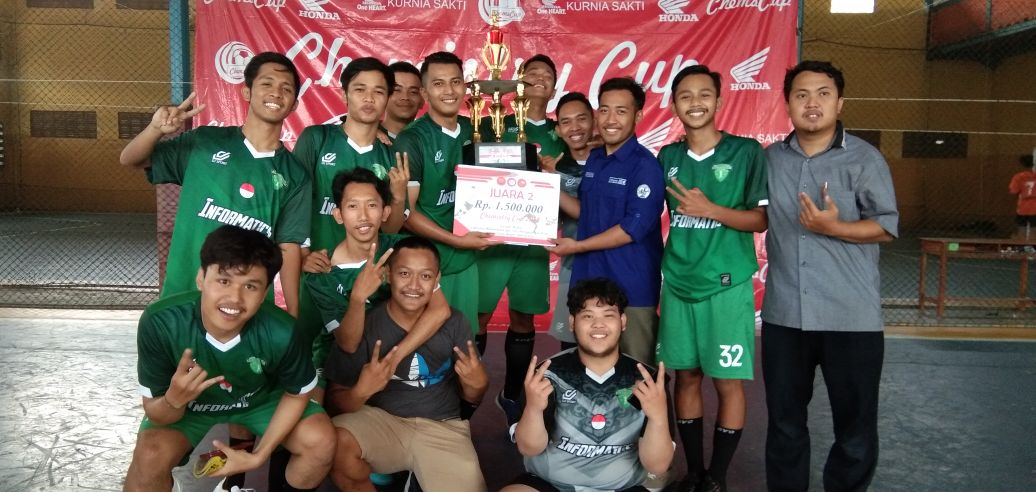 Tim Futsal FT Ummgl Juara ke-2 Futsal Chemistry Cup 2018
