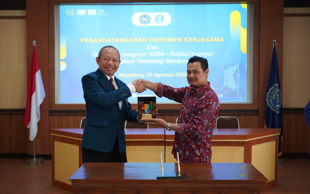 Perkuat Kerja Sama Akademik, Fakultas Teknik UNIMMA dan ITB Sosialisasikan Program JKSM serta Profesi Insinyur